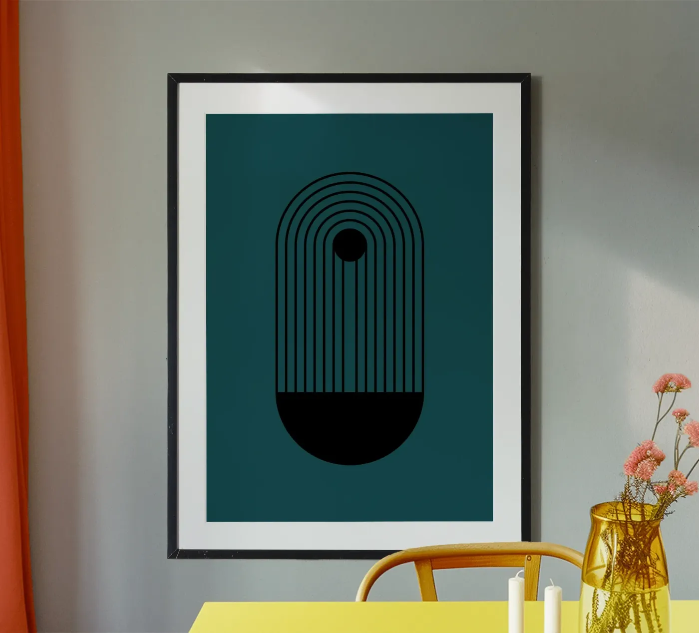 System poster van Rose Beck Art