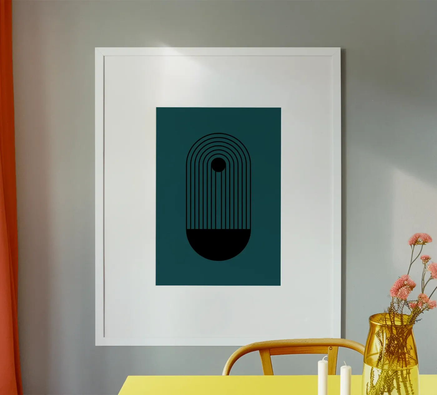 System poster van Rose Beck Art