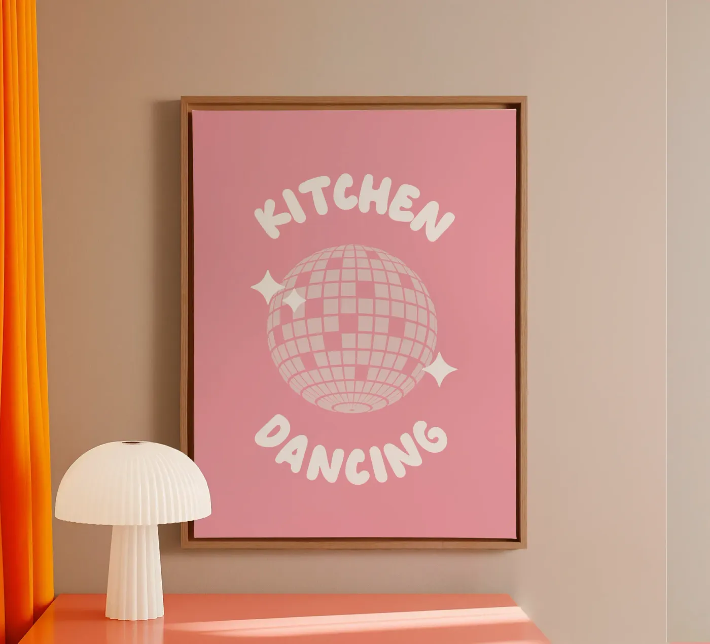 Kitchen Dancing toile de CSK DESIGN