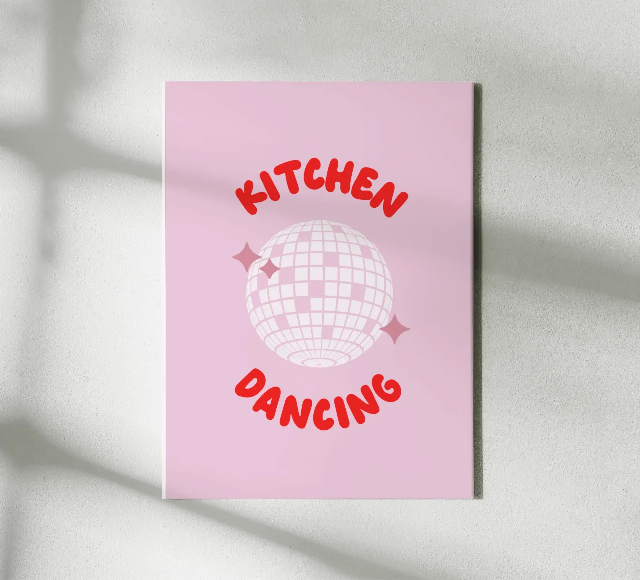 Kitchen Dancing canvas van CSK DESIGN
