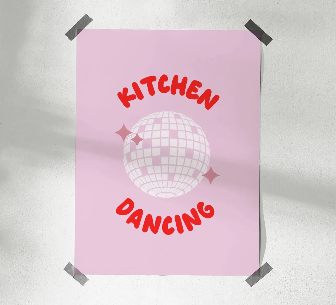 Kitchen Dancing Poster von CSK DESIGN