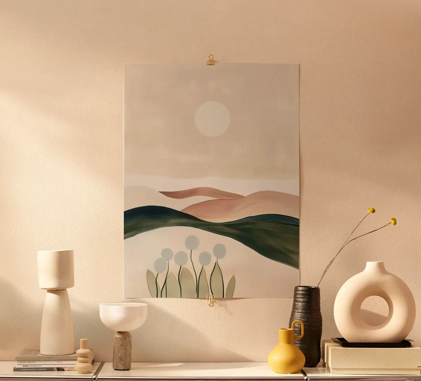 Desert Light Poster von softsoul