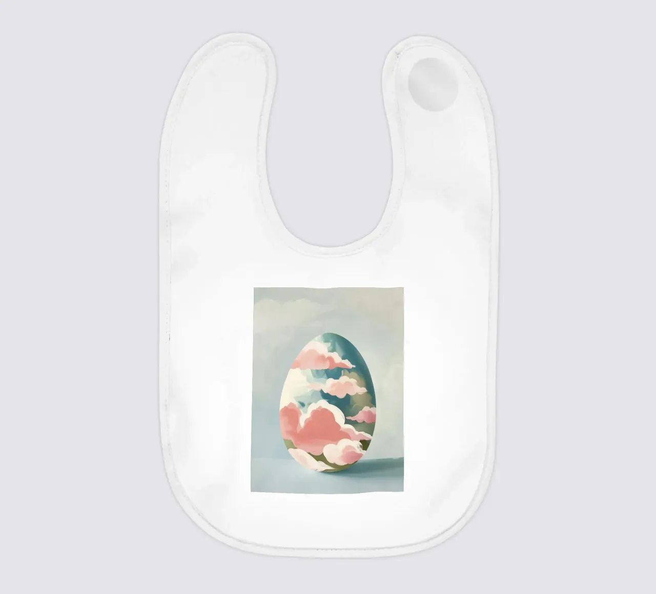 Pastel Cloud Egg bavaglino da softsoul