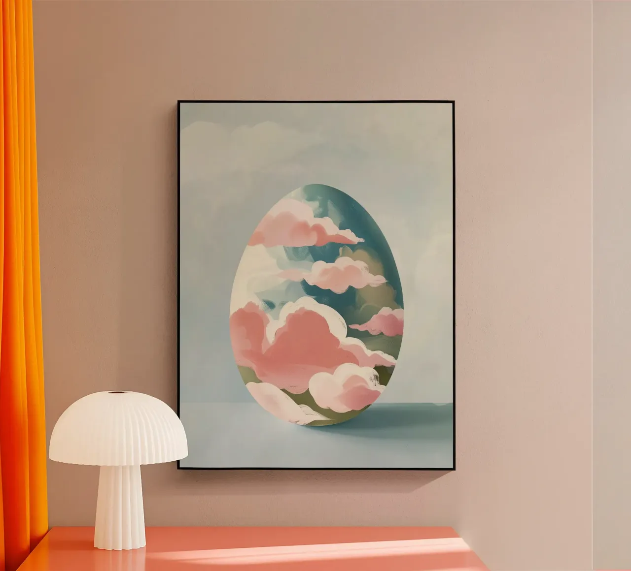 Pastel Cloud Egg plexiglass da softsoul