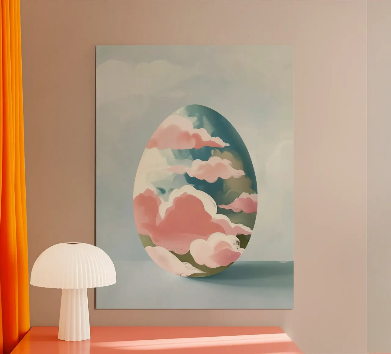 Pastel Cloud Egg poster da softsoul