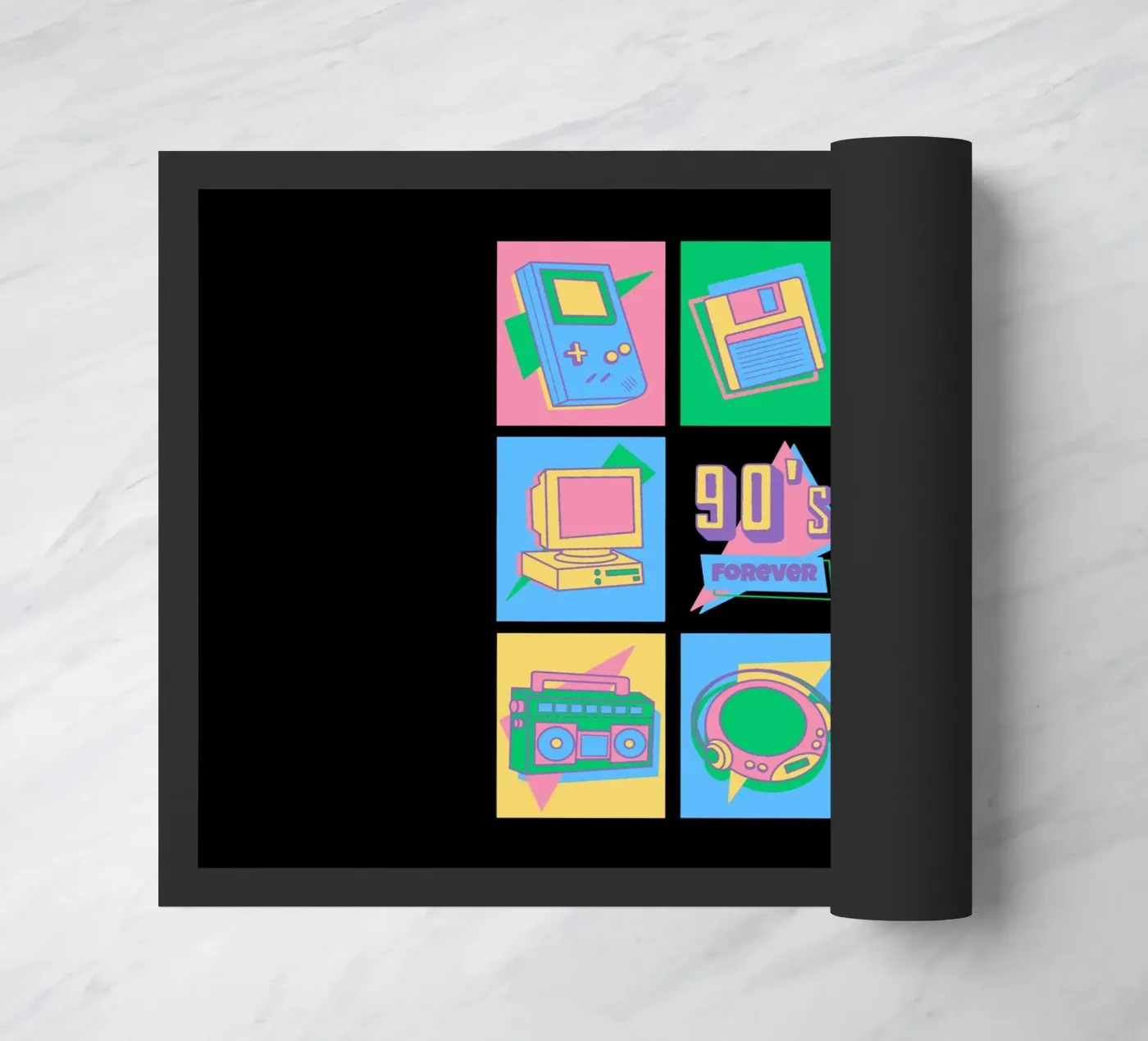 90's Forever doormat by Loobs