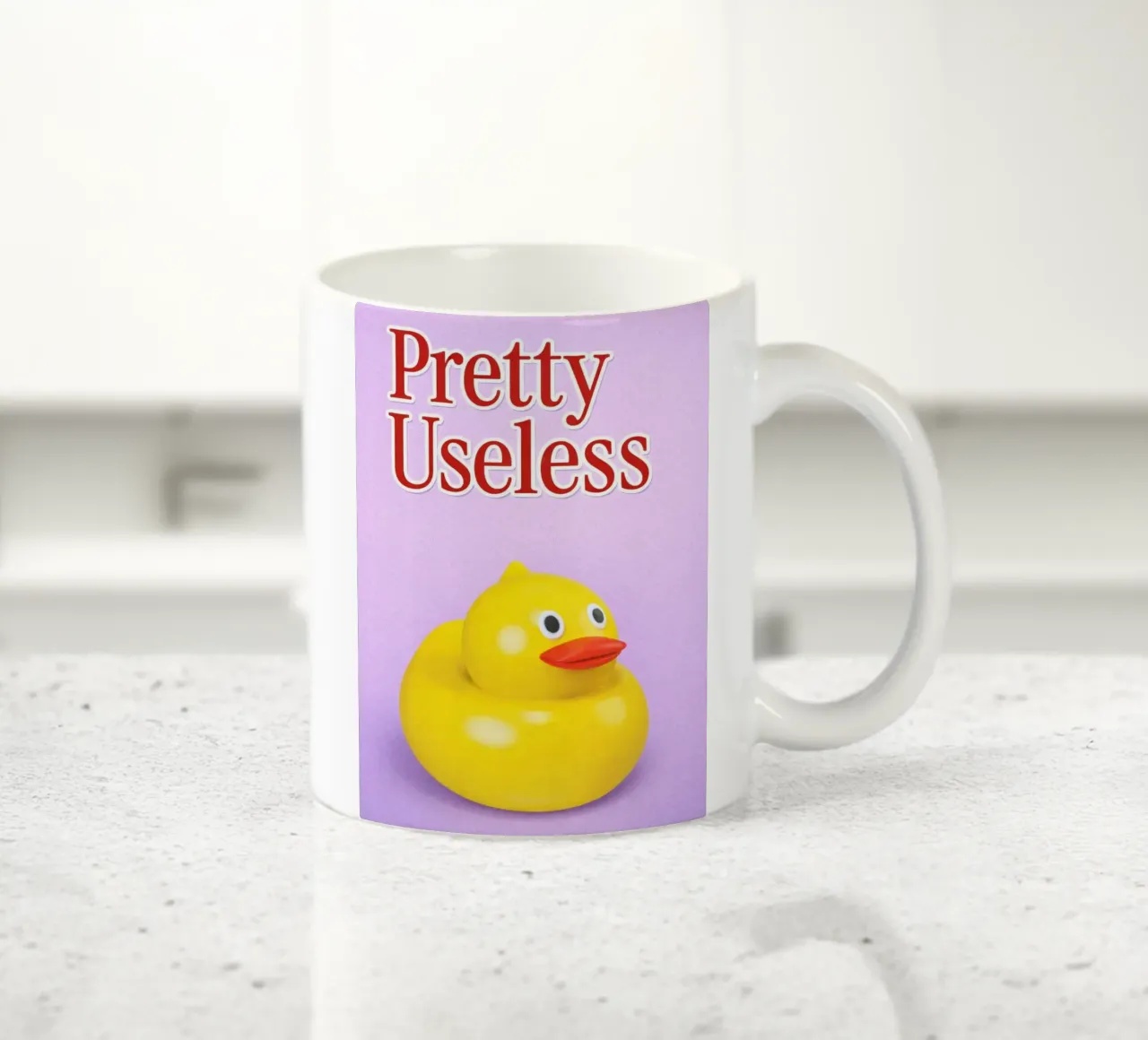 pretty useless ceramic mug by SADELA