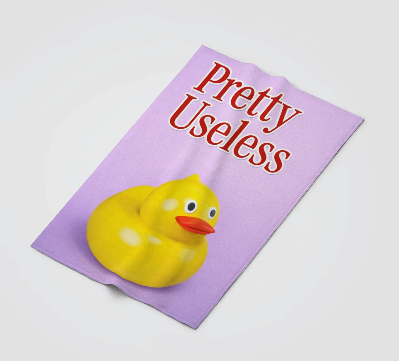 pretty useless fleece blanket by SADELA