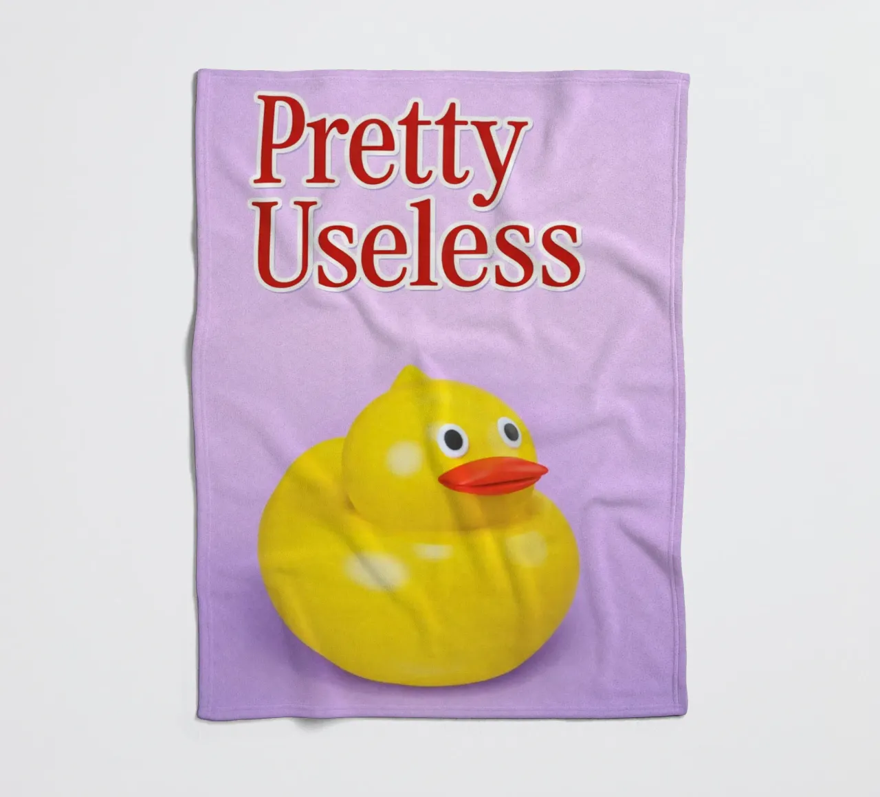 pretty useless fleece blanket by SADELA