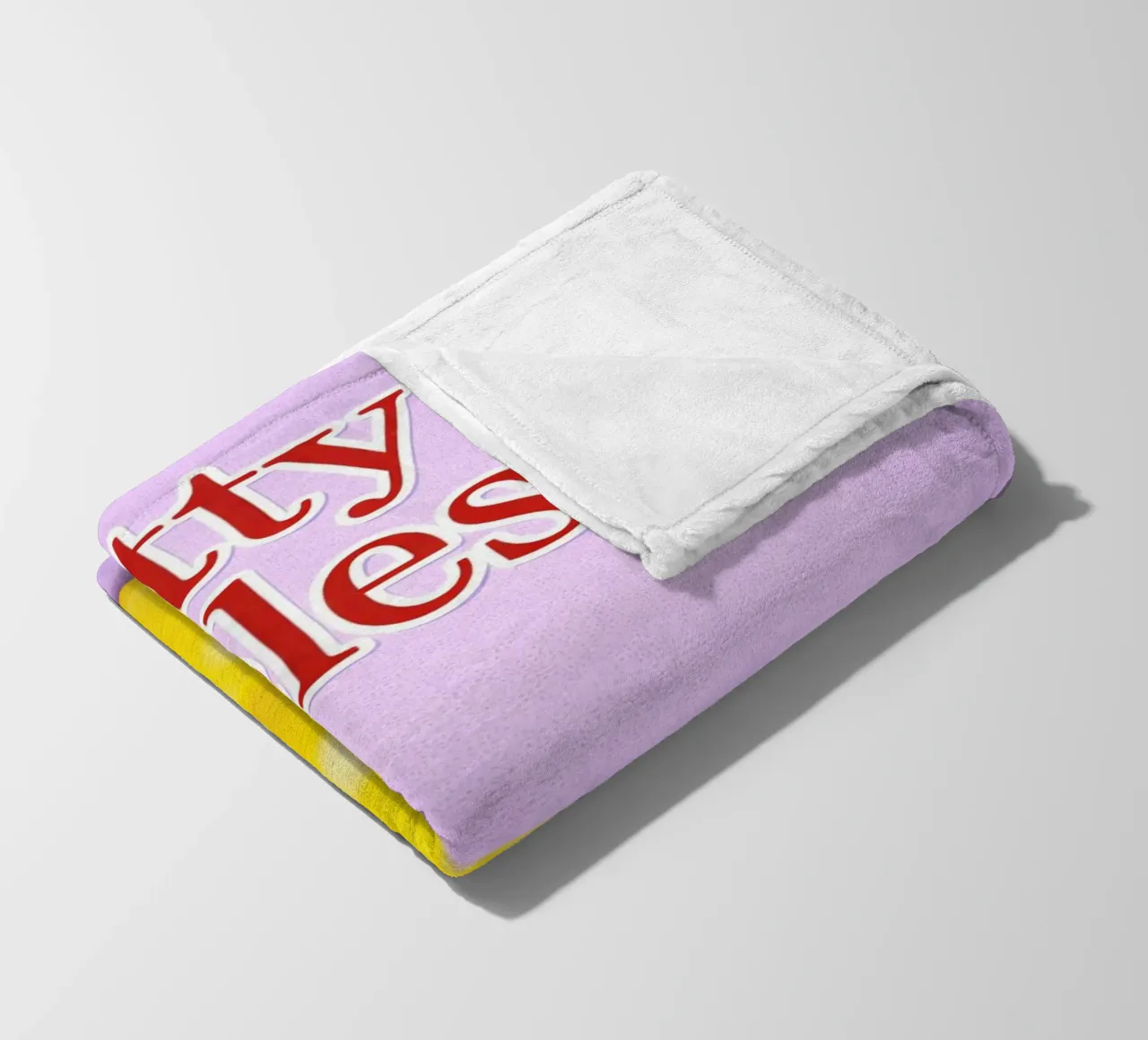 pretty useless fleece blanket by SADELA