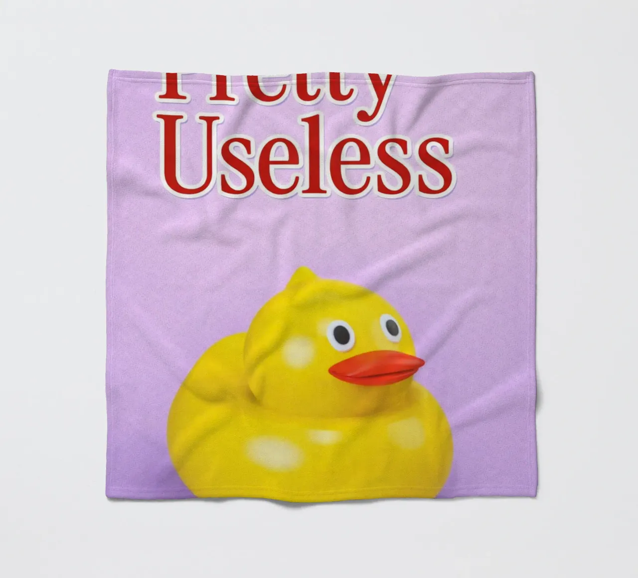 pretty useless fleece blanket by SADELA