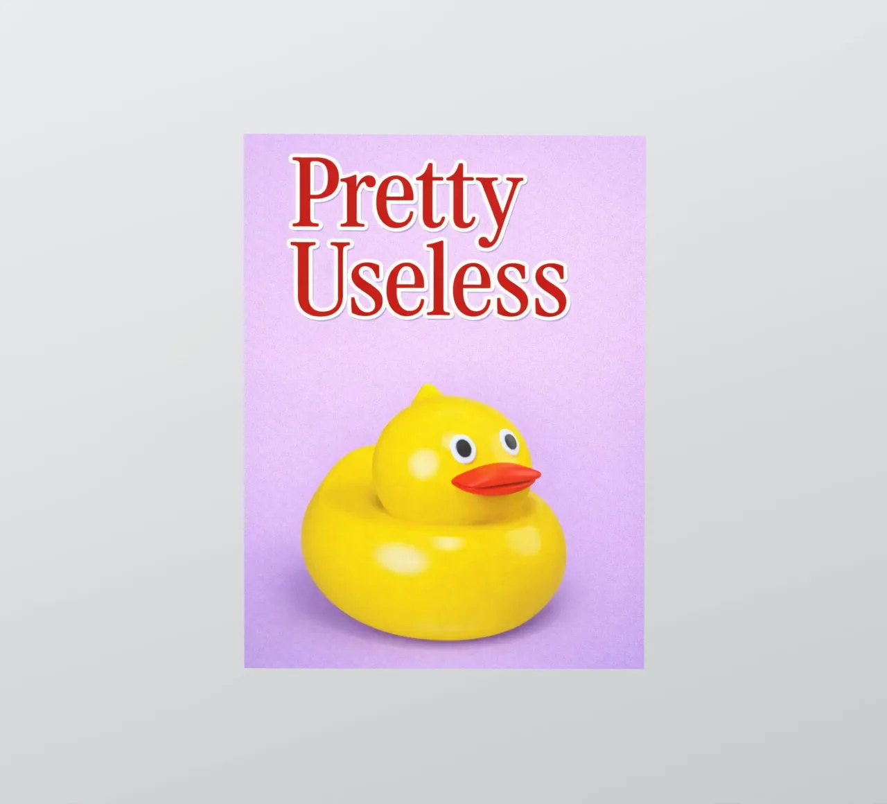pretty useless sticker by SADELA
