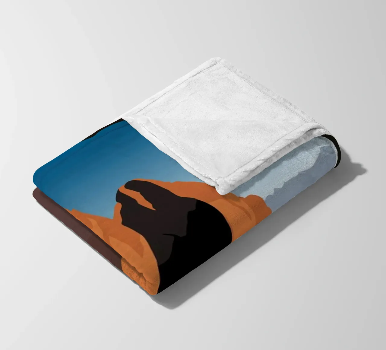 Tre Cime di Lavaredo coperta in pile da minimalist designs