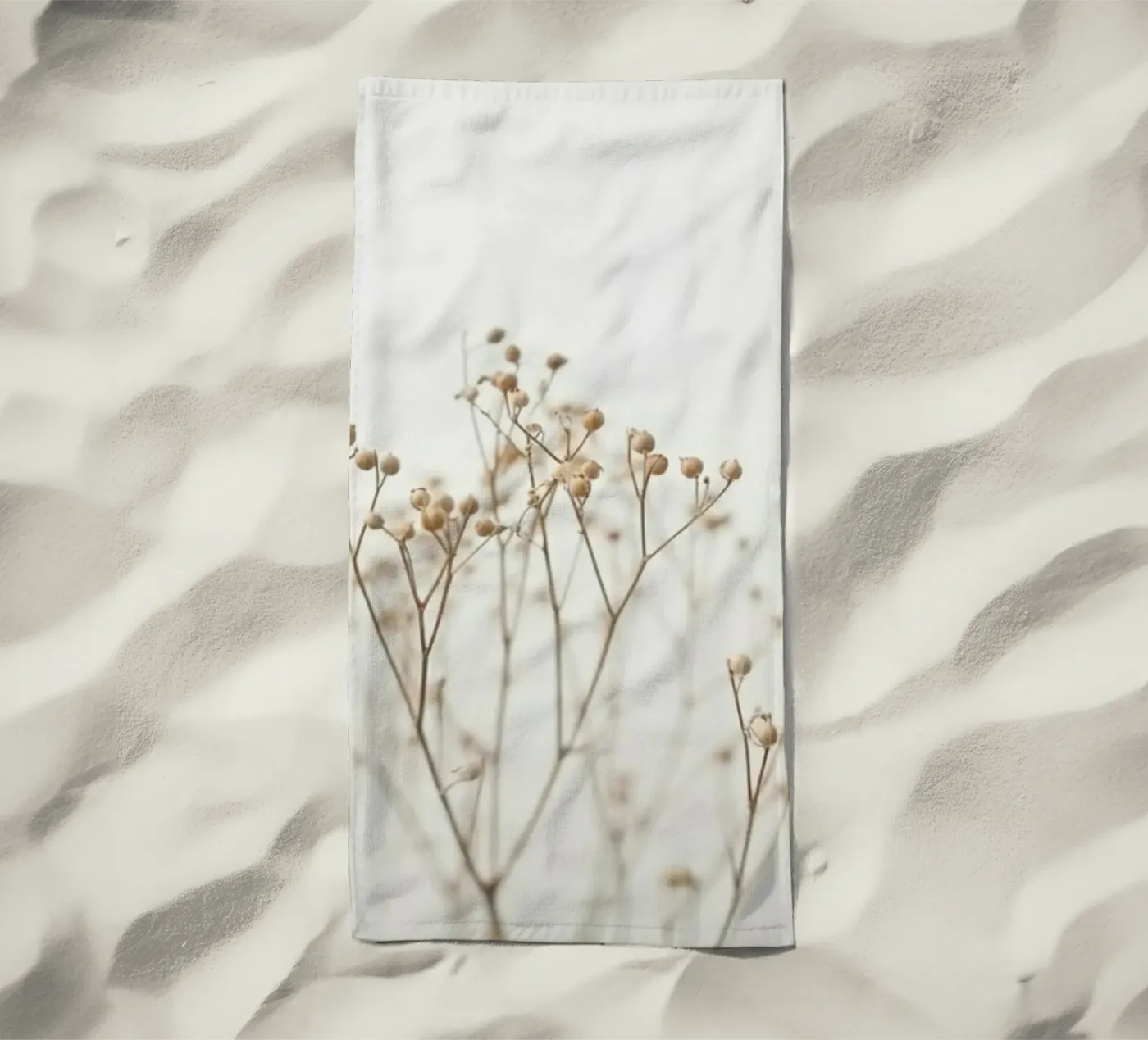 GEDROOGD strandhanddoek van PERSIE