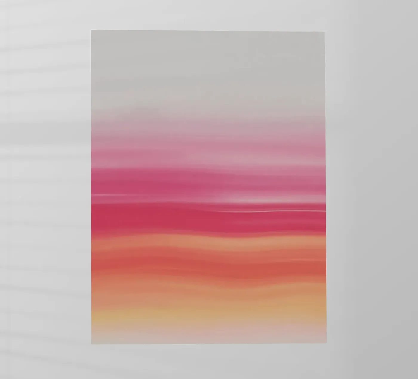 Pink horizontal gradient pellicola backlit da MORINA FLAW