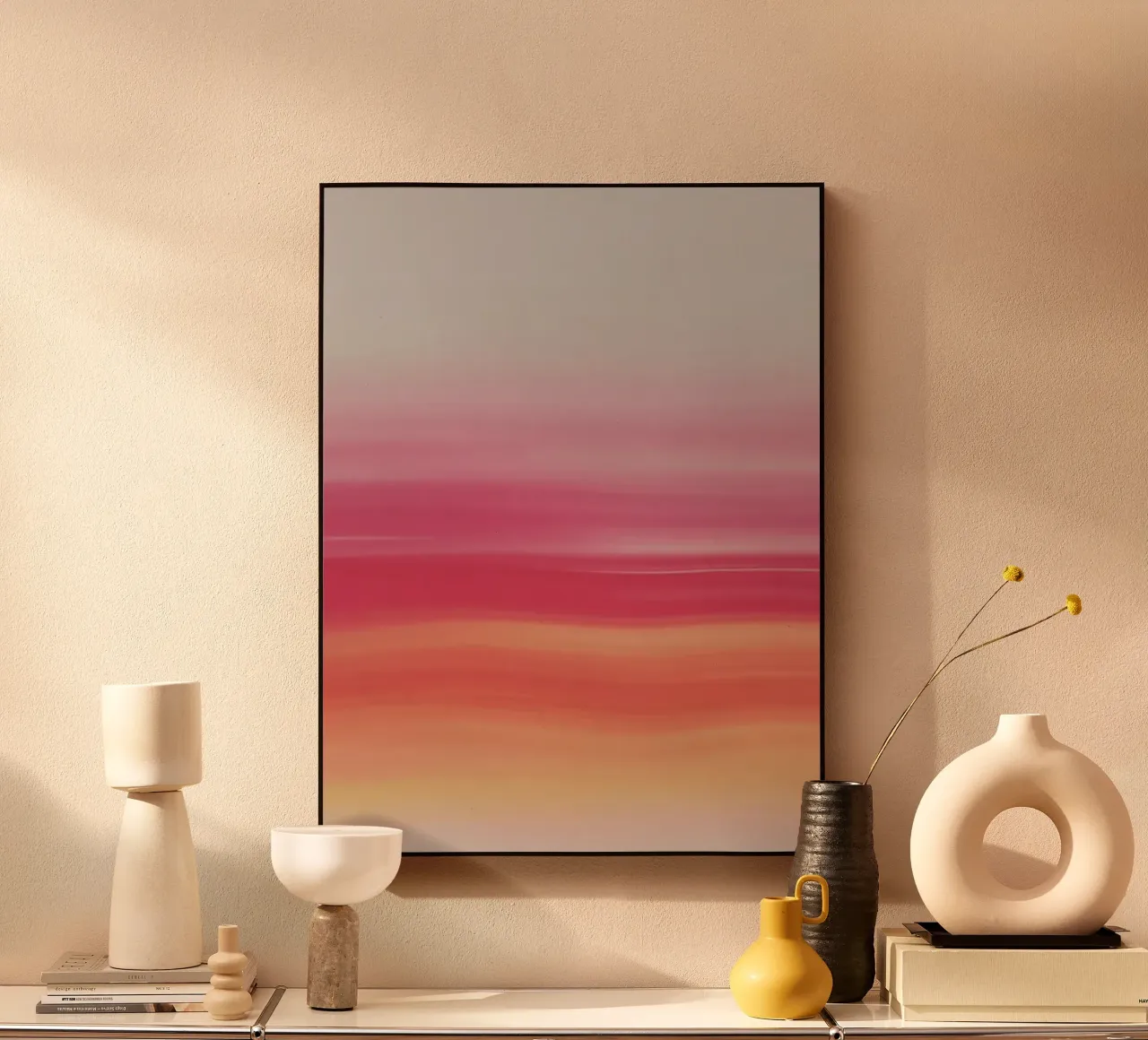 Sfumatura orizzontale rosa plexiglass da MORINA FLAW