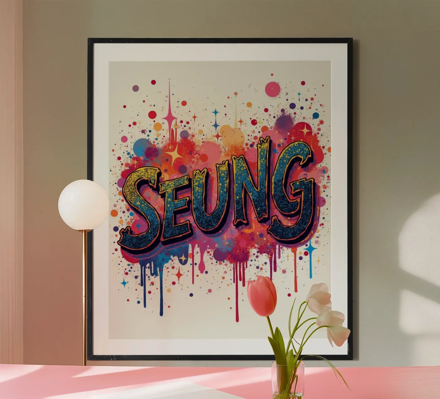 SEUNG poster van CASTILO Namengalerie