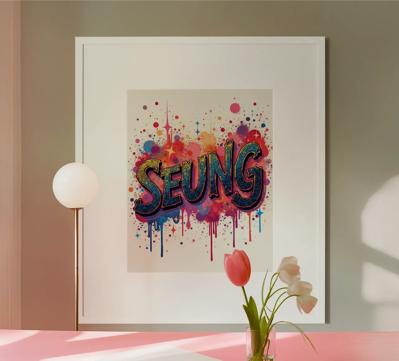 SEUNG poster da CASTILO Namengalerie