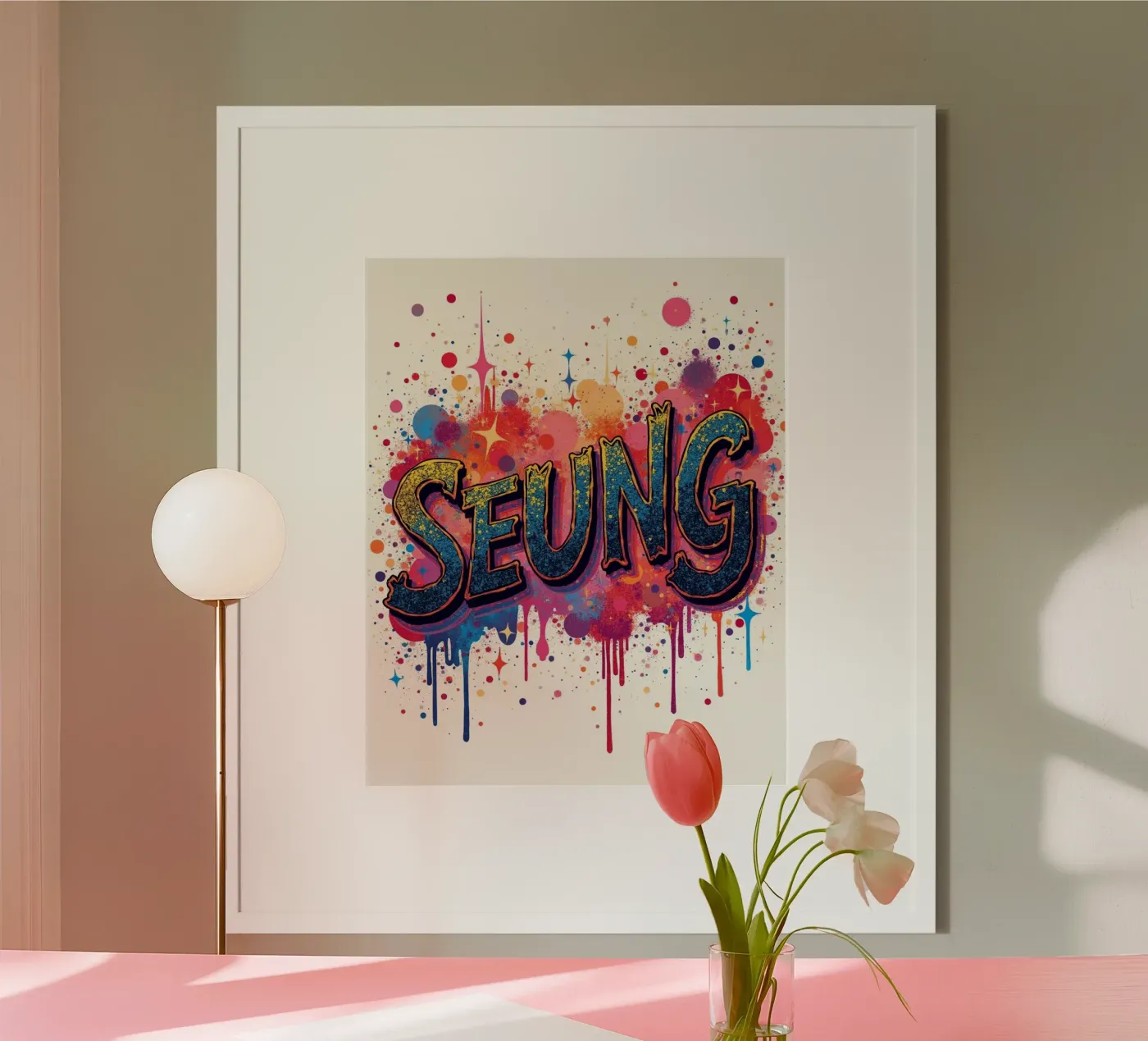 SEUNG poster van CASTILO Namengalerie