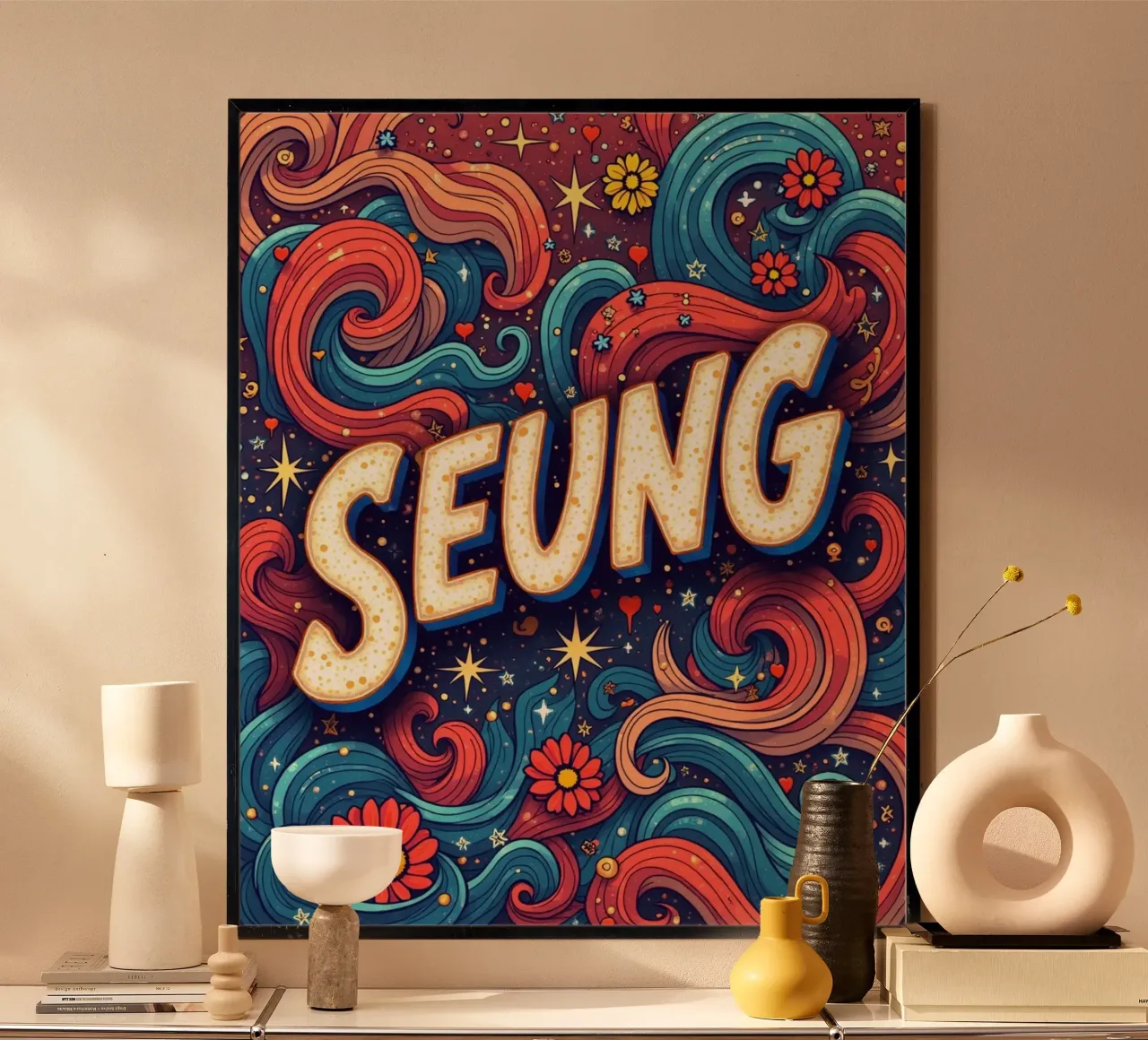 SEUNG poster da CASTILO Namengalerie