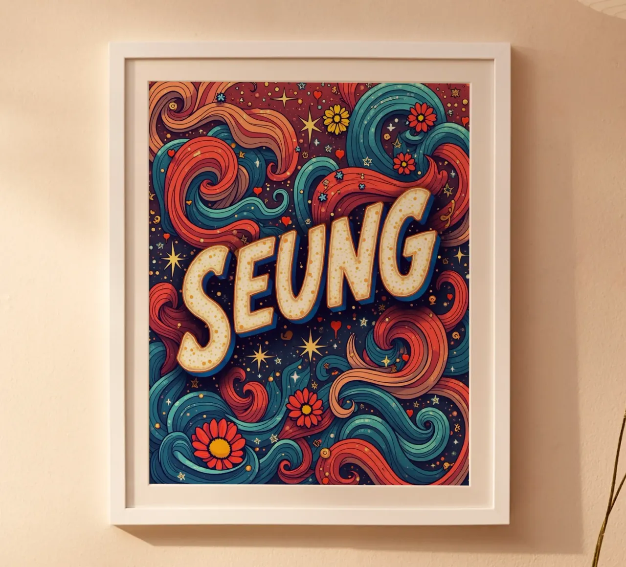 SEUNG poster by CASTILO Namengalerie