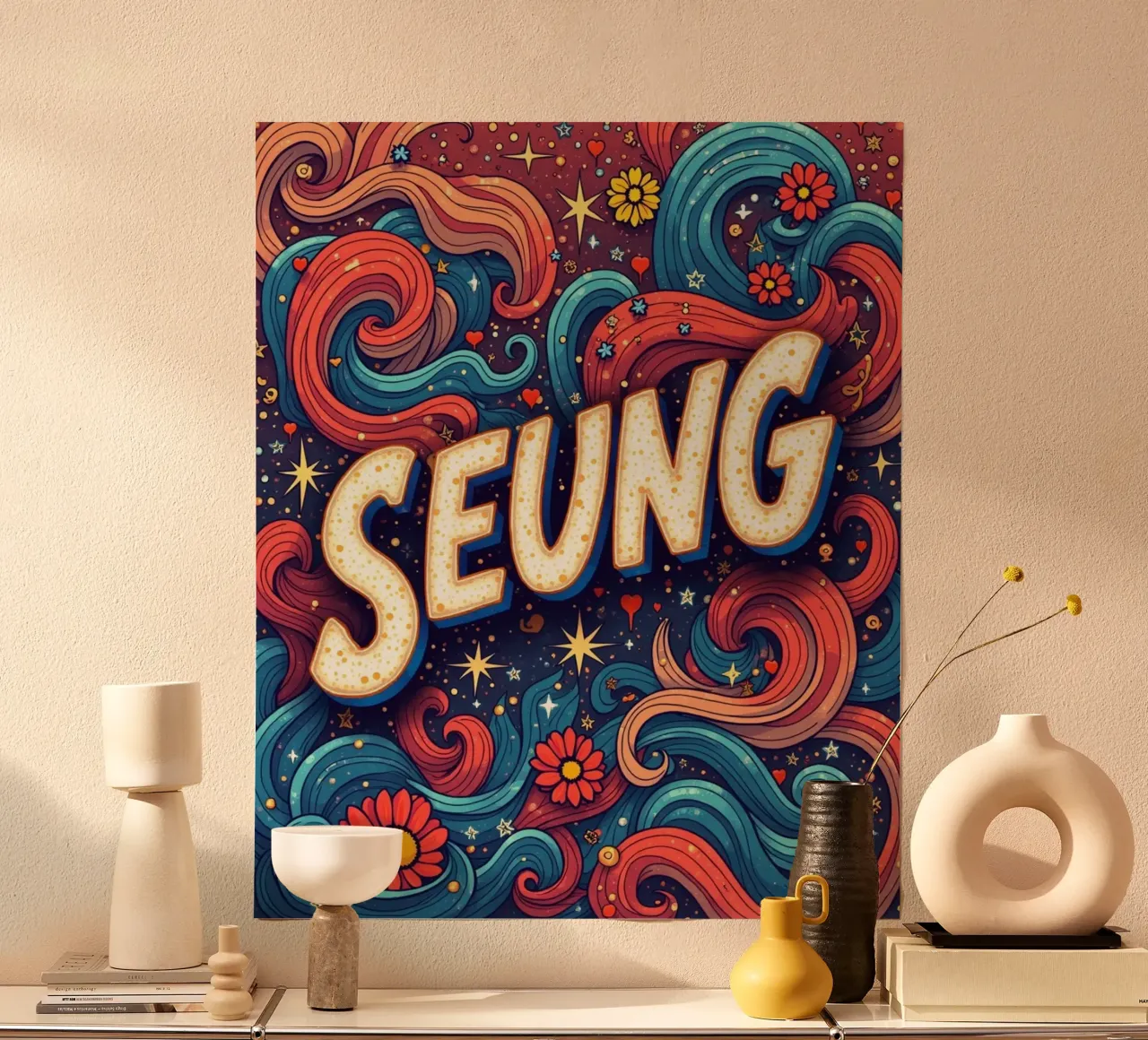 SEUNG poster da CASTILO Namengalerie