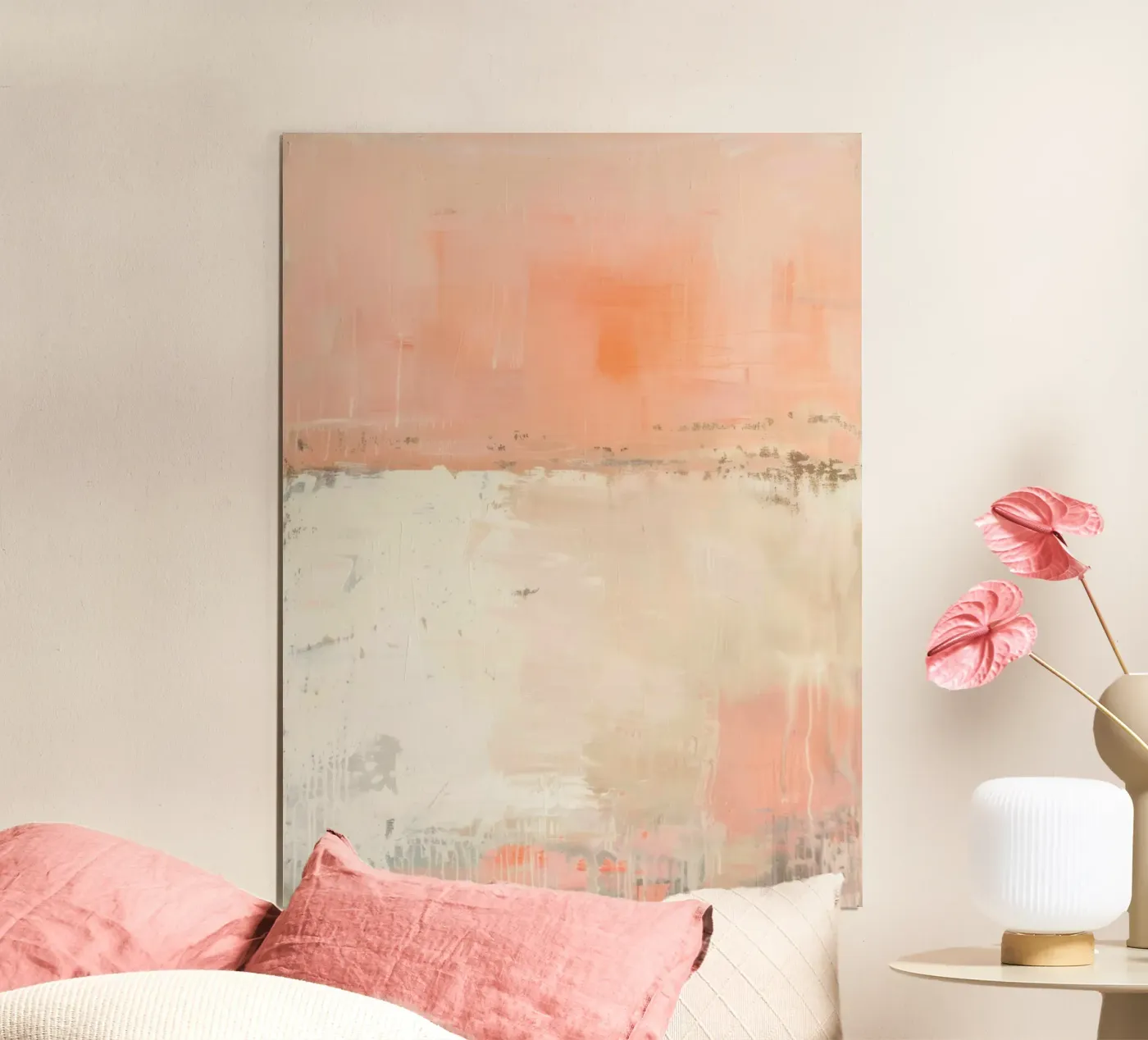 Apricot Static poster van Colormenta