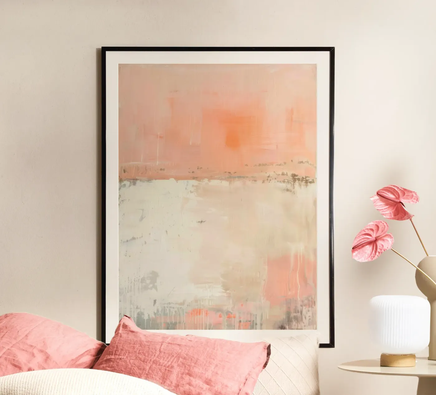Apricot Static poster van Colormenta