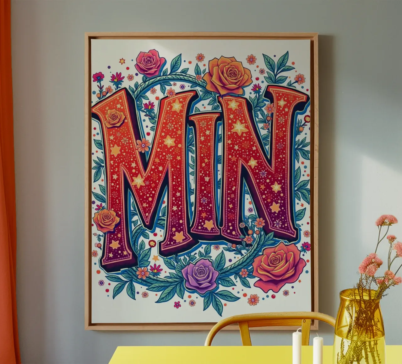 MIN tela da CASTILO Namengalerie