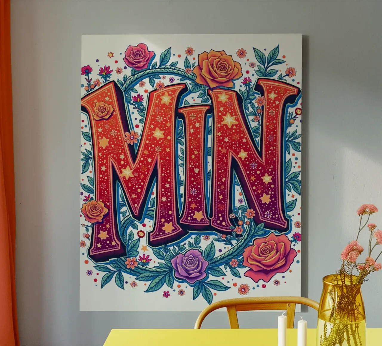 MIN tela da CASTILO Namengalerie