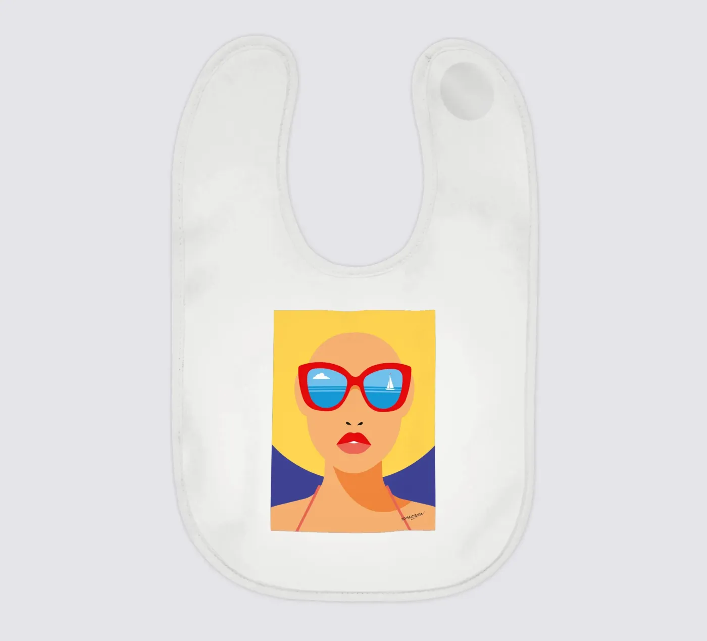 Signora Solare bavaglino da Tamsen Design