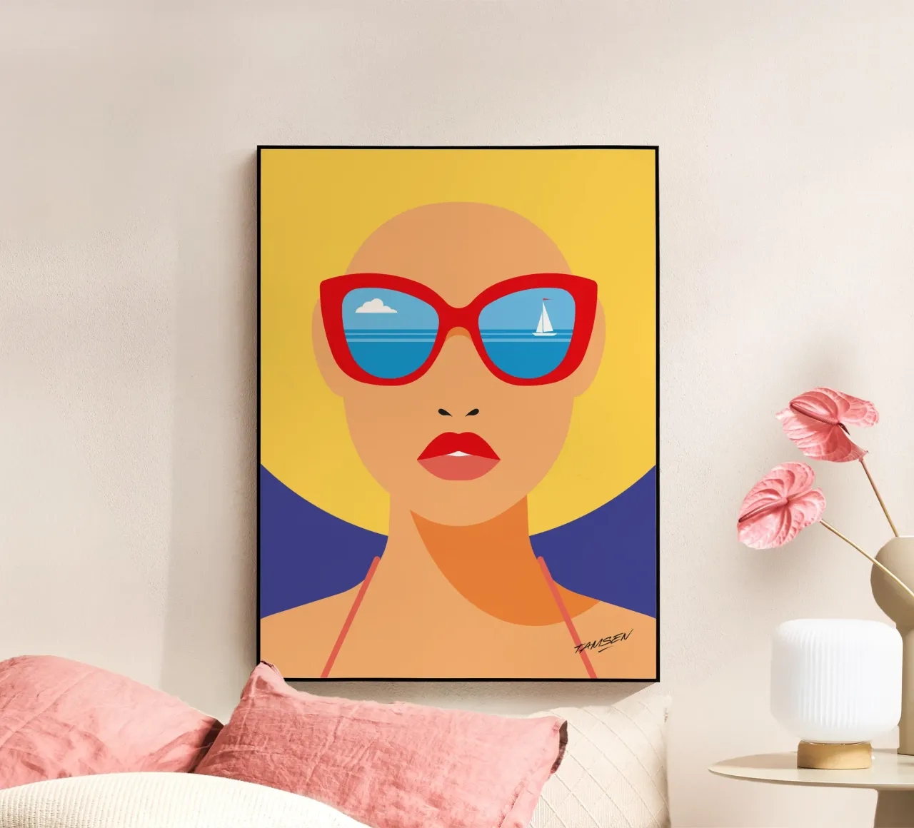 Signora Solare plexiglass da Tamsen Design