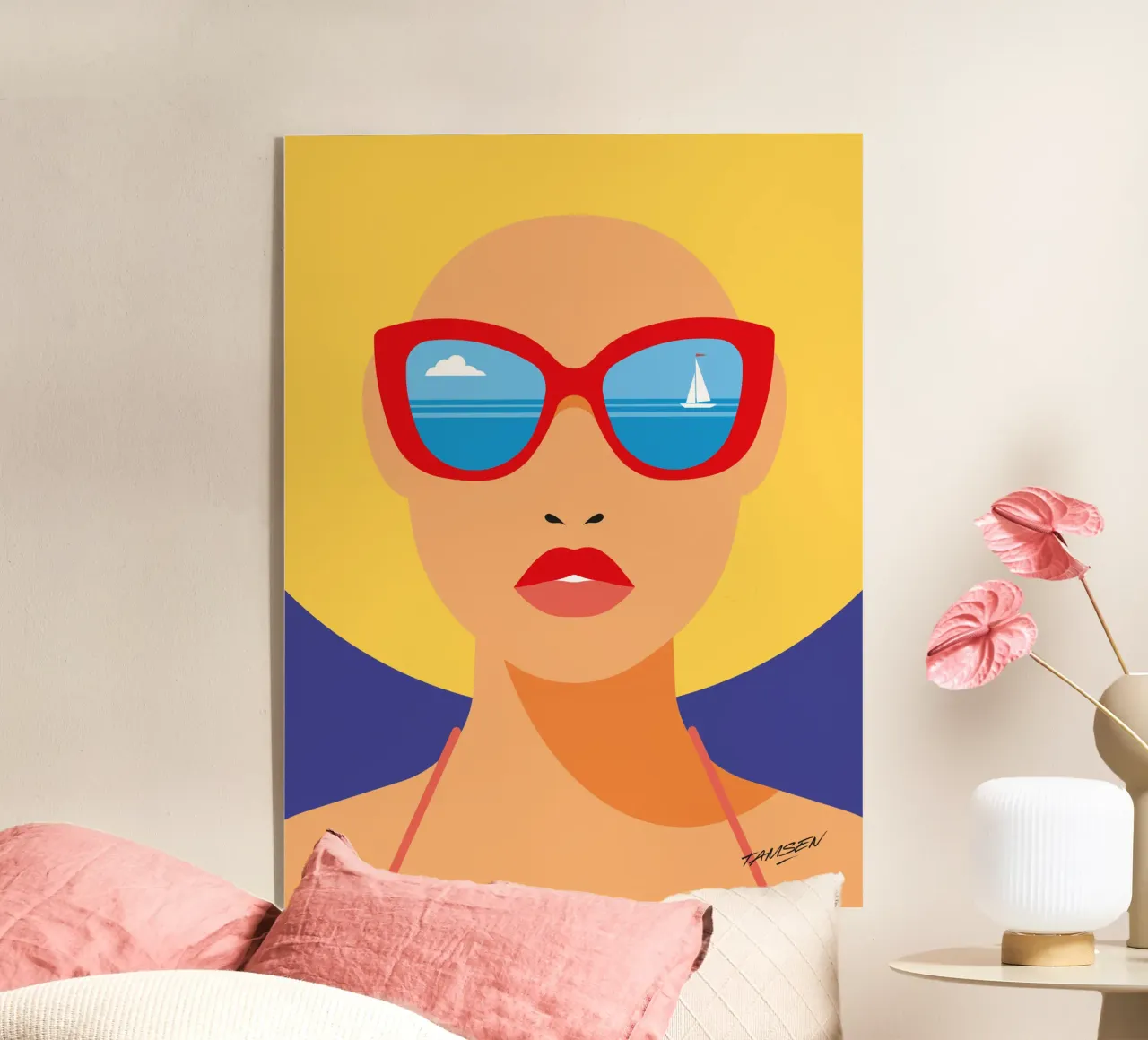 Signora Solare plexiglass da Tamsen Design