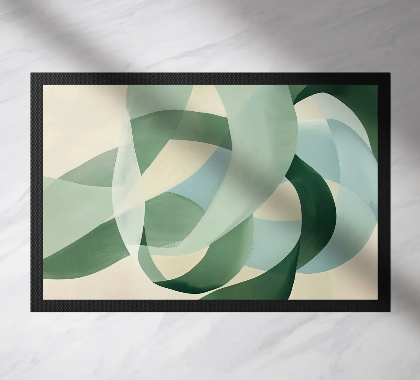 Verdant Movement doormat by softsoul