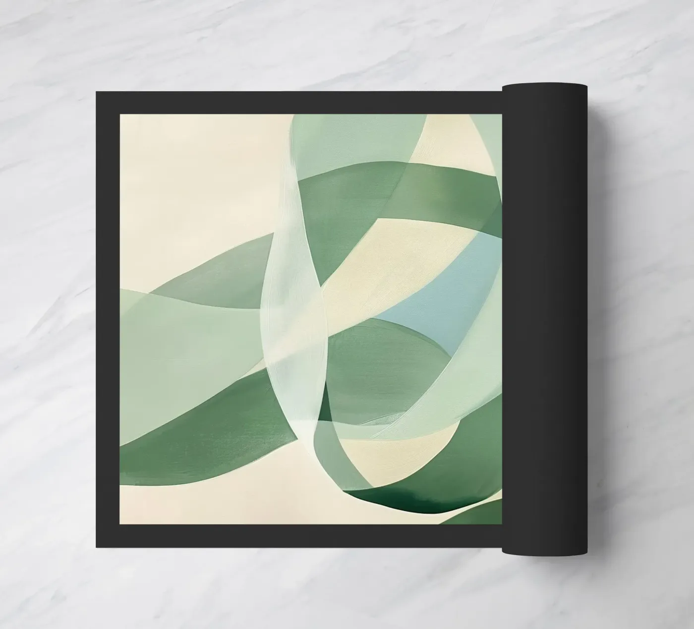 Verdant Movement doormat by softsoul
