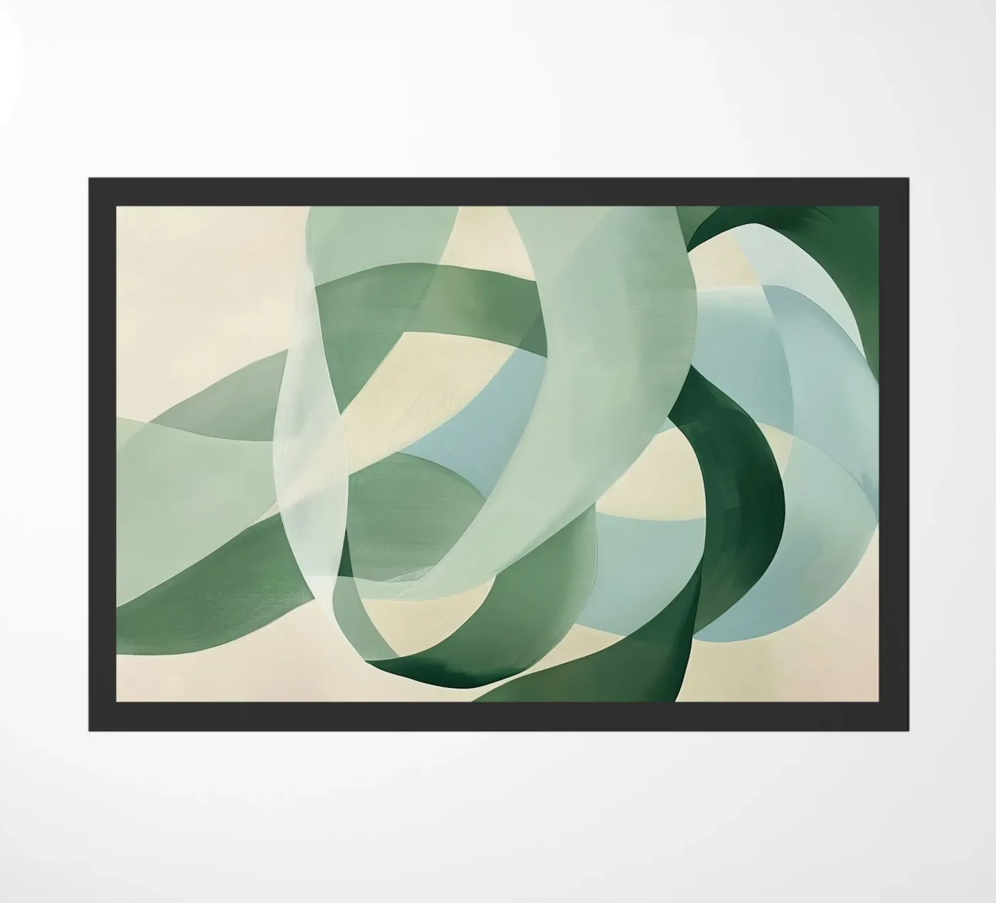 Verdant Movement doormat by softsoul