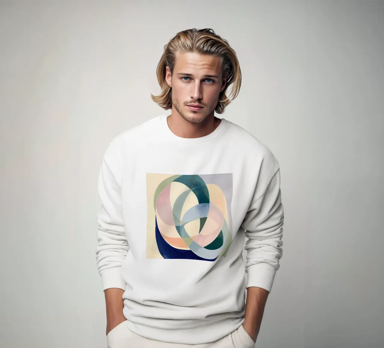 Interwoven Forms felpa da softsoul