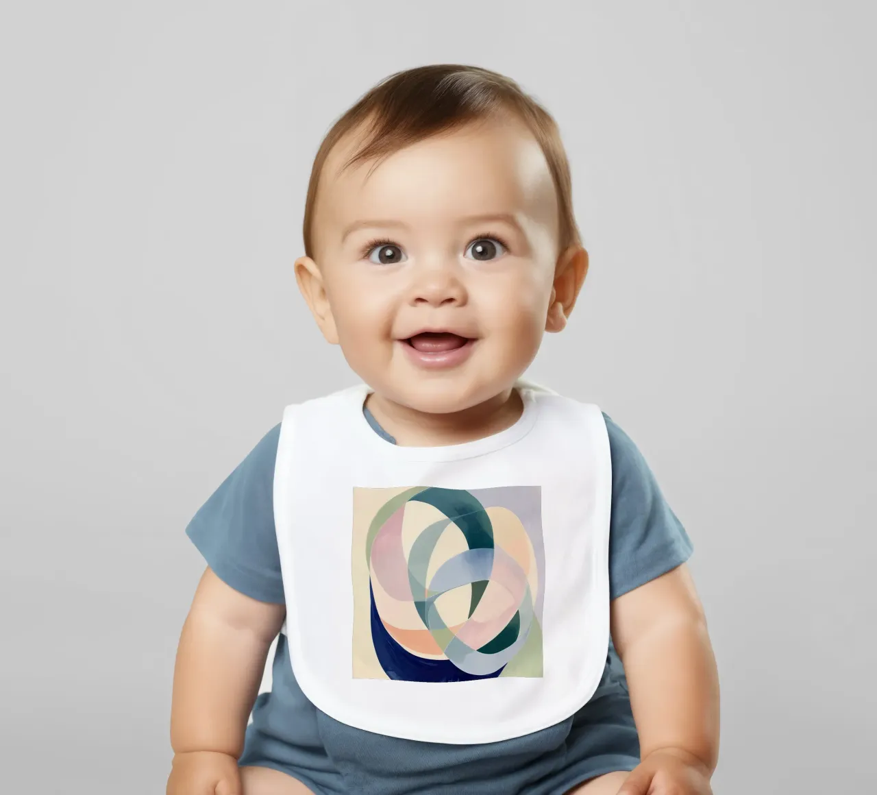 Interwoven Forms Babylätzchen von softsoul