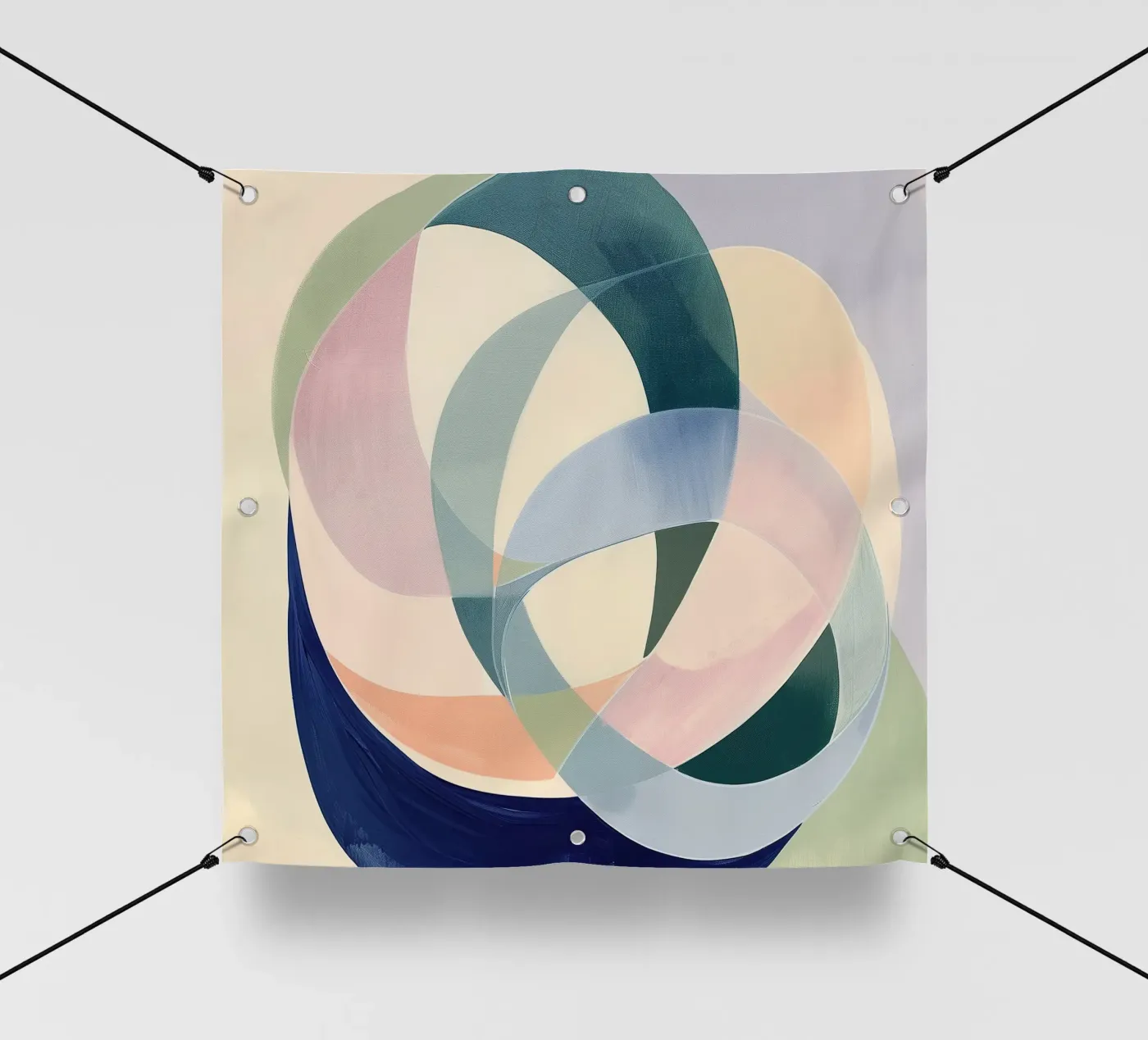 Interwoven Forms PVC Plane von softsoul
