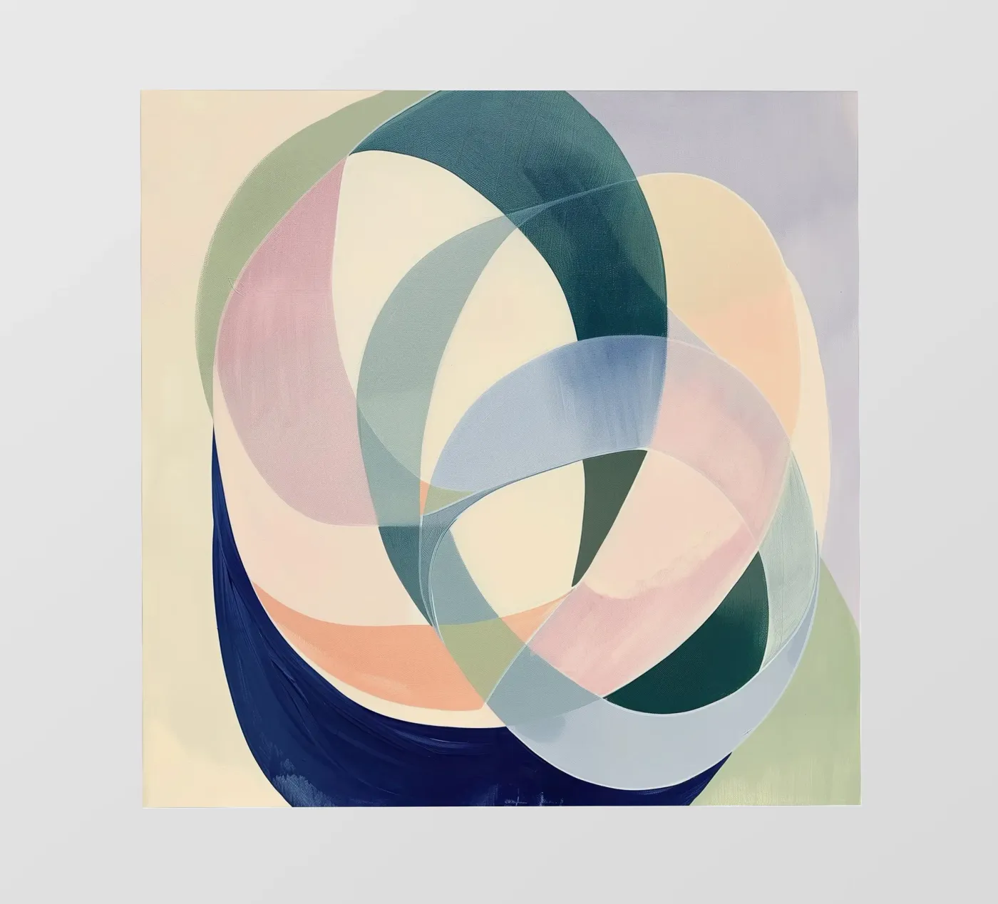 Interwoven Forms PVC Plane von softsoul