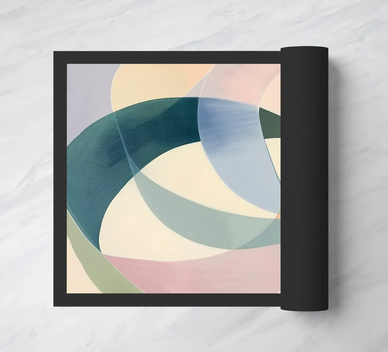 Interwoven Forms doormat by softsoul