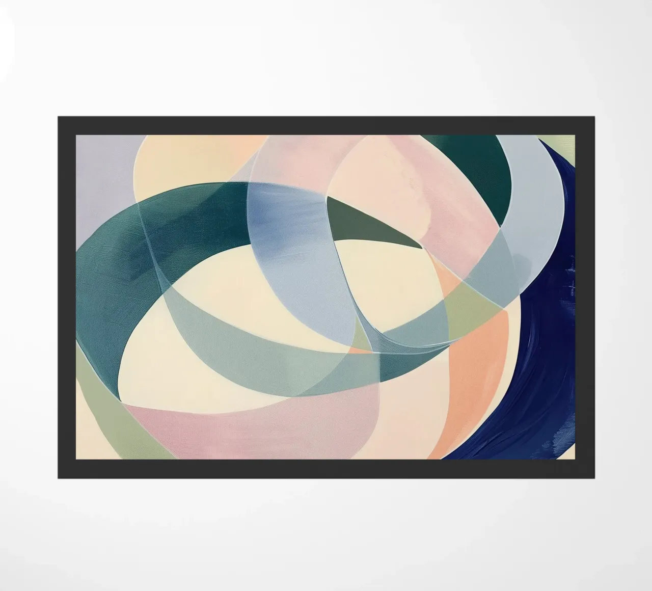 Interwoven Forms doormat by softsoul