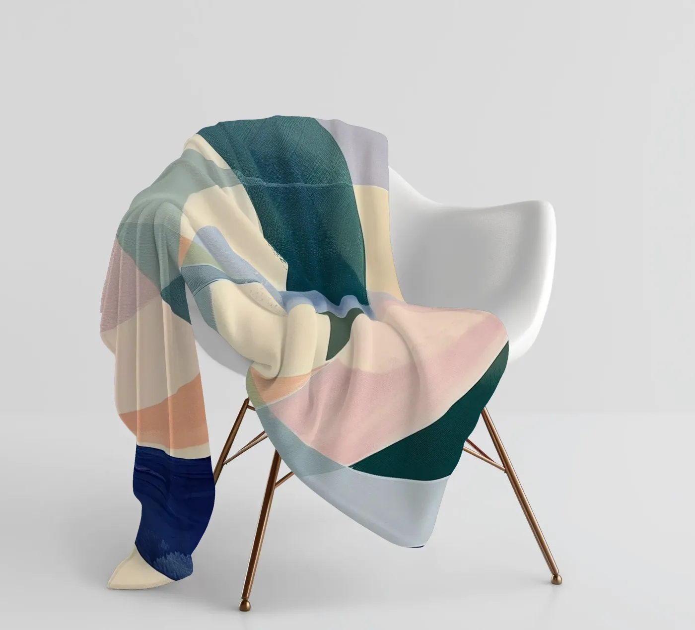 Interwoven Forms plaid polaire de softsoul