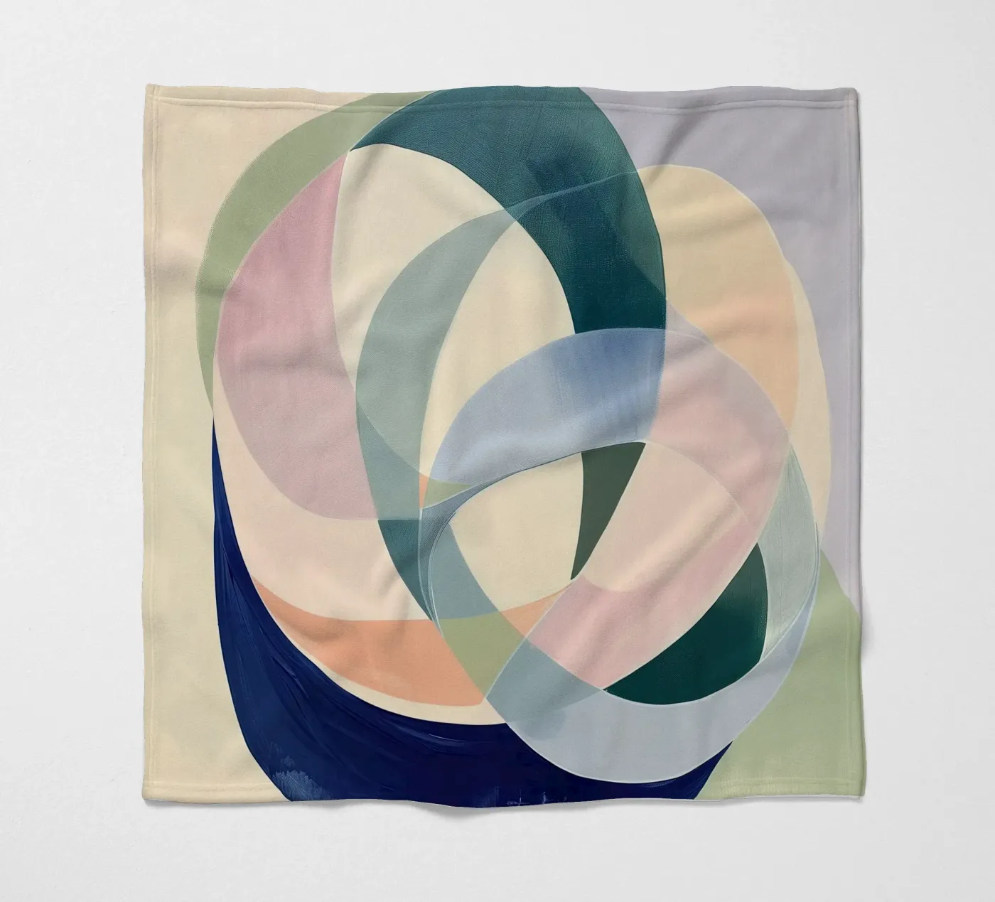 Interwoven Forms plaid polaire de softsoul