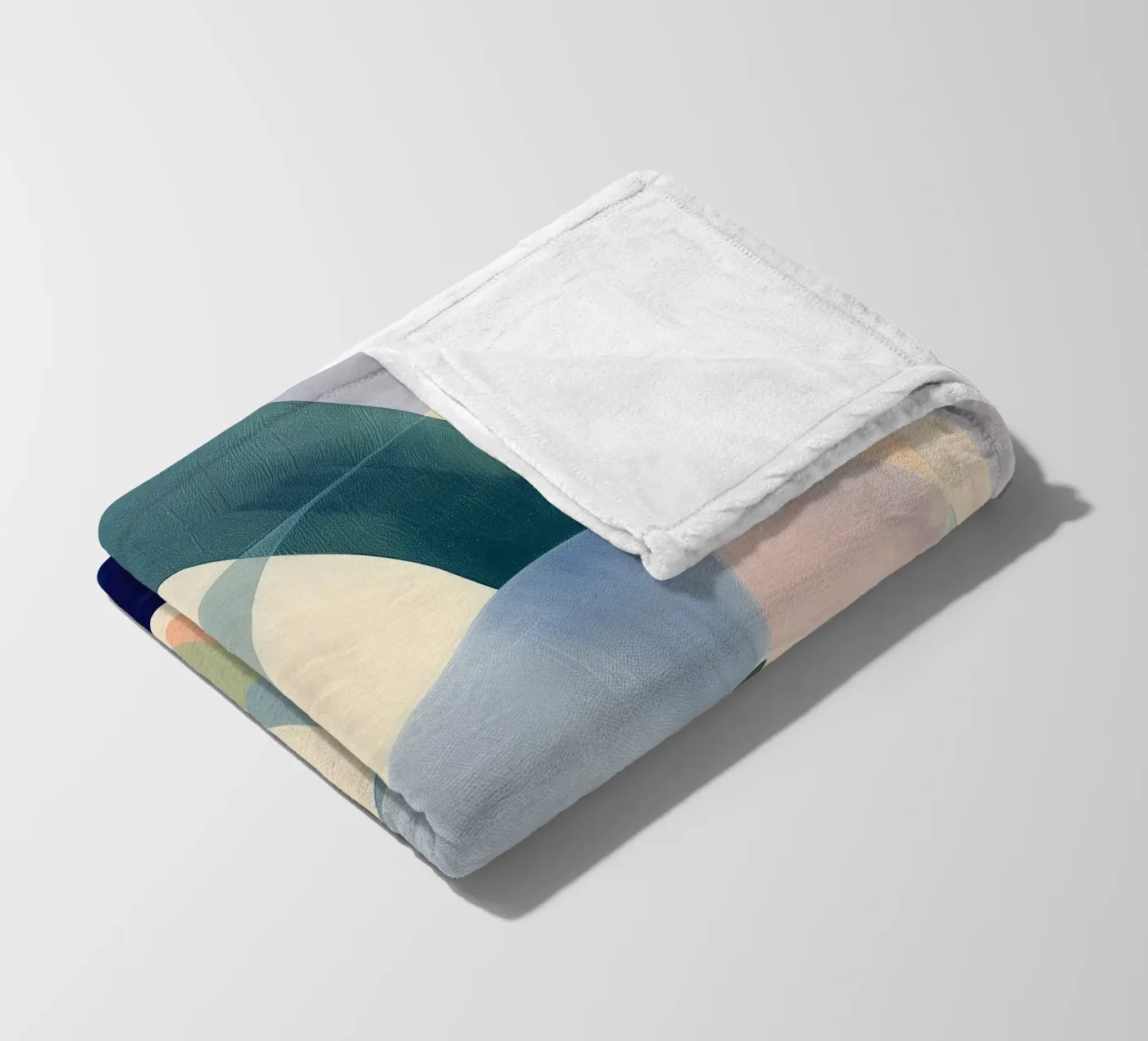 Interwoven Forms plaid polaire de softsoul