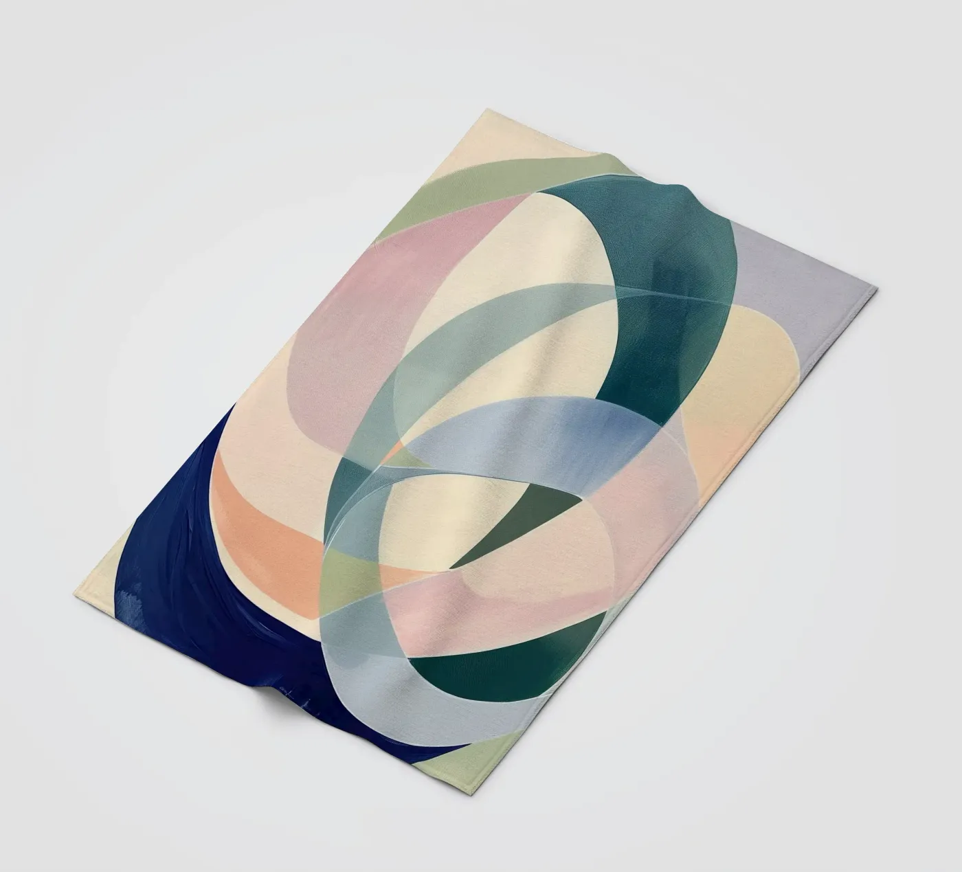 Interwoven Forms plaid polaire de softsoul