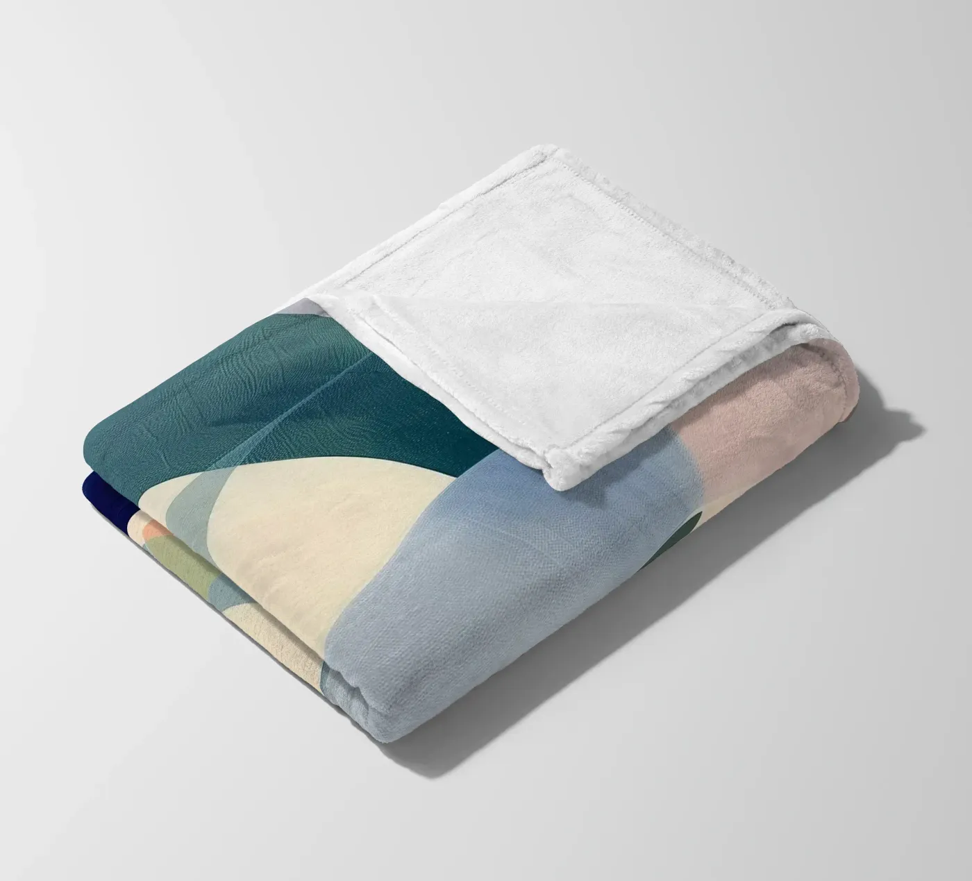 Interwoven Forms plaid polaire de softsoul