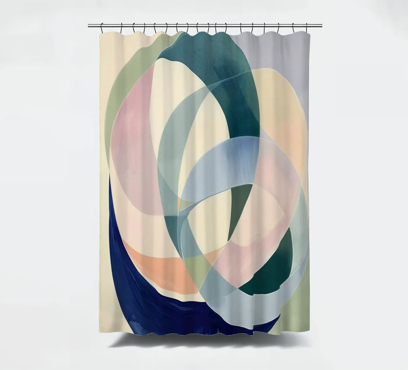 Interwoven Forms Duschvorhang von softsoul