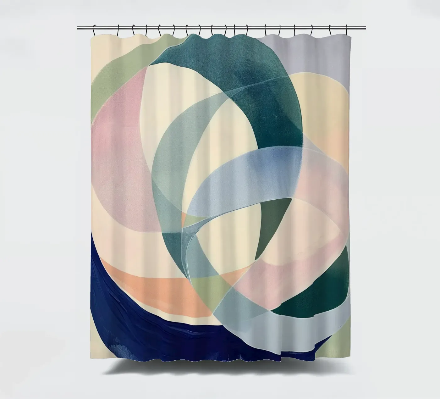 Interwoven Forms Duschvorhang von softsoul