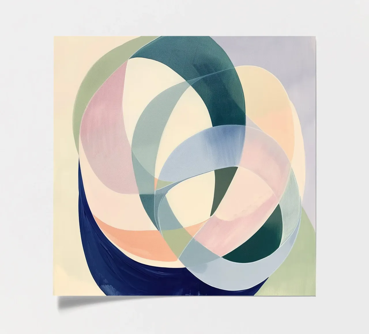 Interwoven Forms stickervel van softsoul